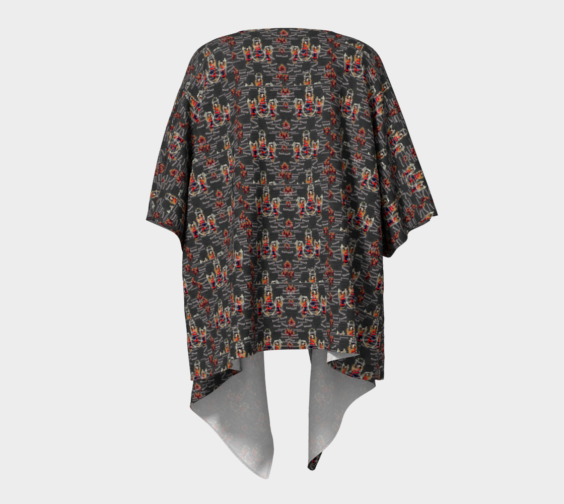 Draped Kimono