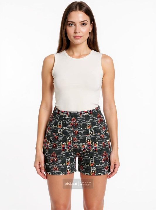 Hala Jummobi Yoga Shorts