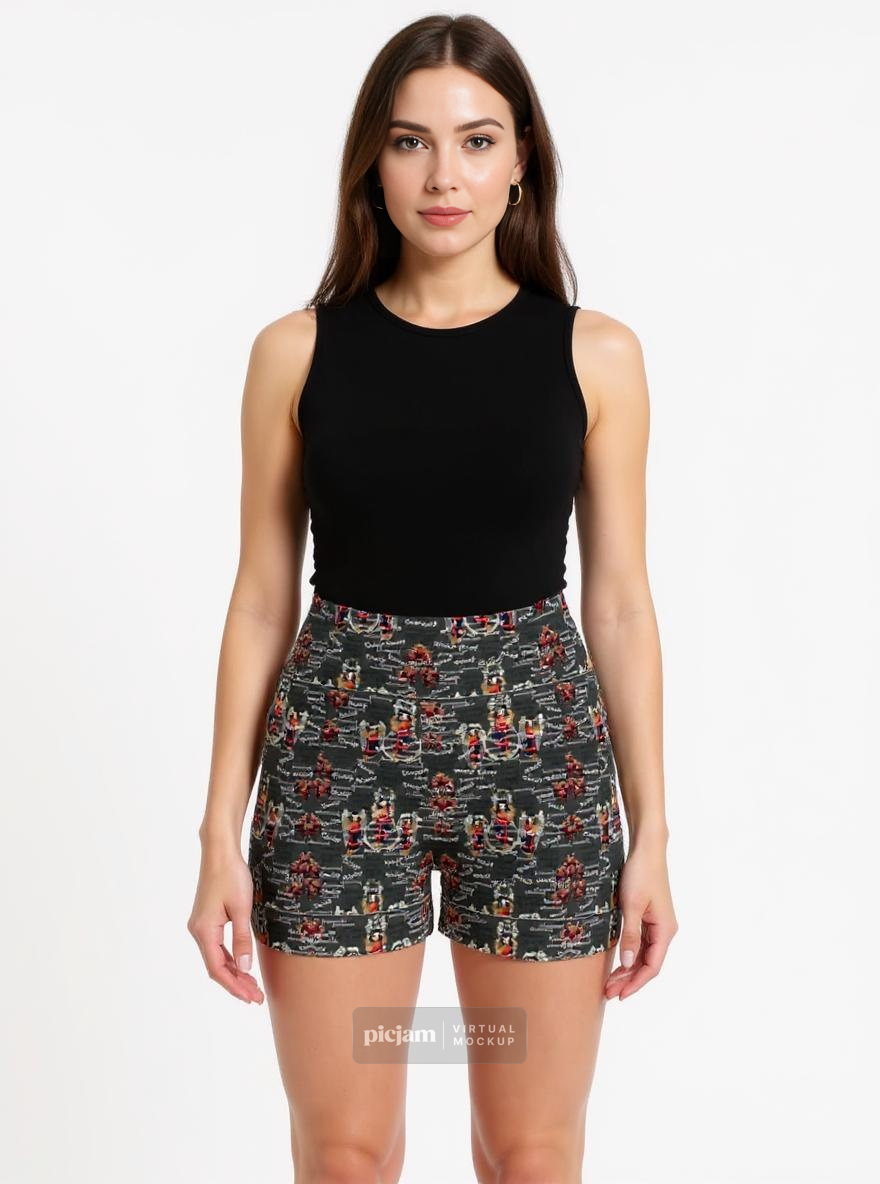 Hala Jummobi Yoga Shorts
