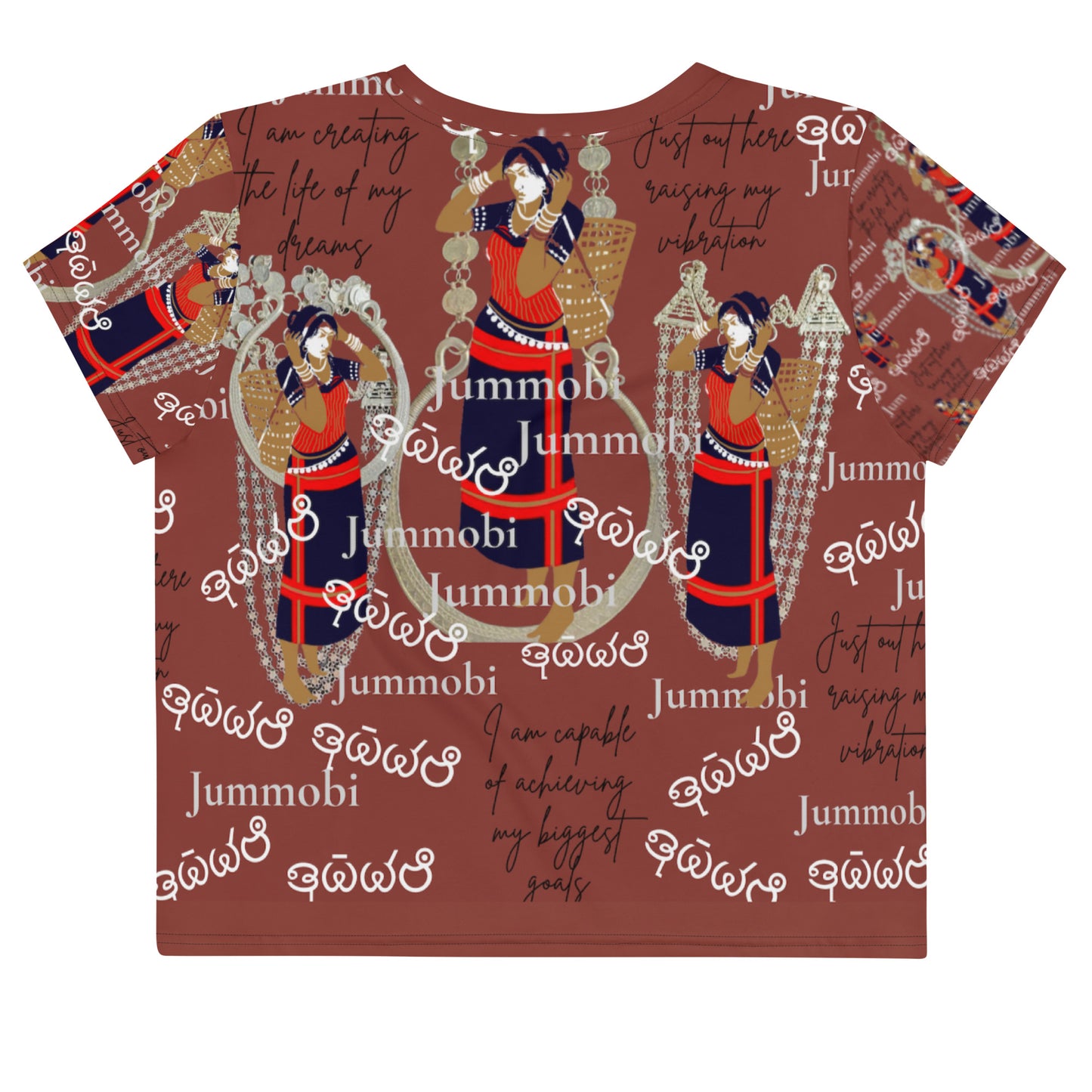 All-Over Print Crop Tee