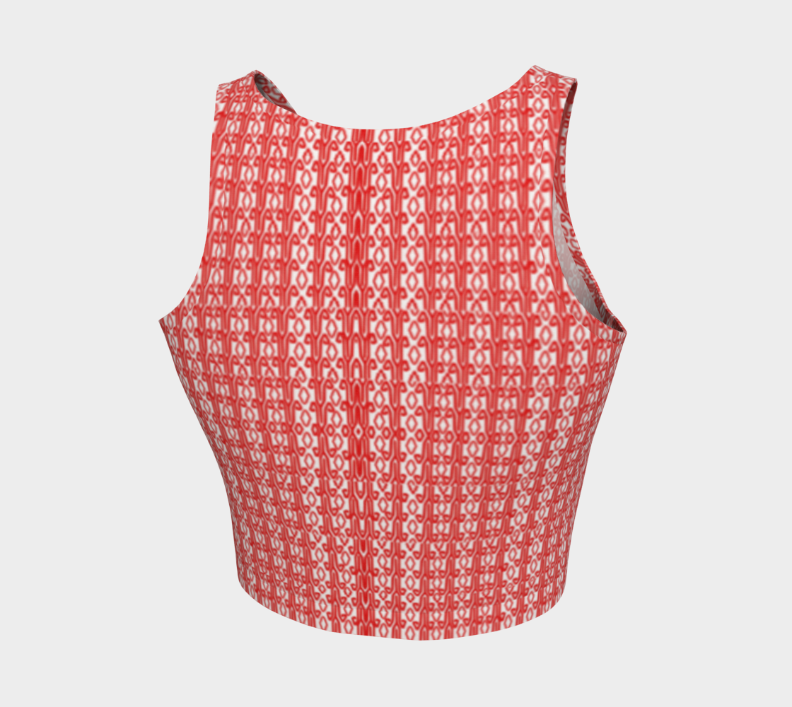 Rangabi (Red) Sabang Crop Top