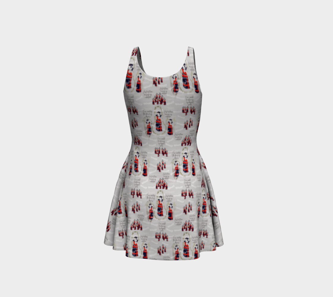 Jummobi  Duph Flare dress