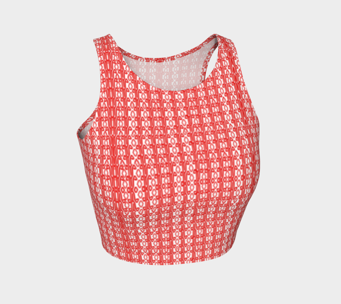 Rangabi (Red) Sabang Crop Top