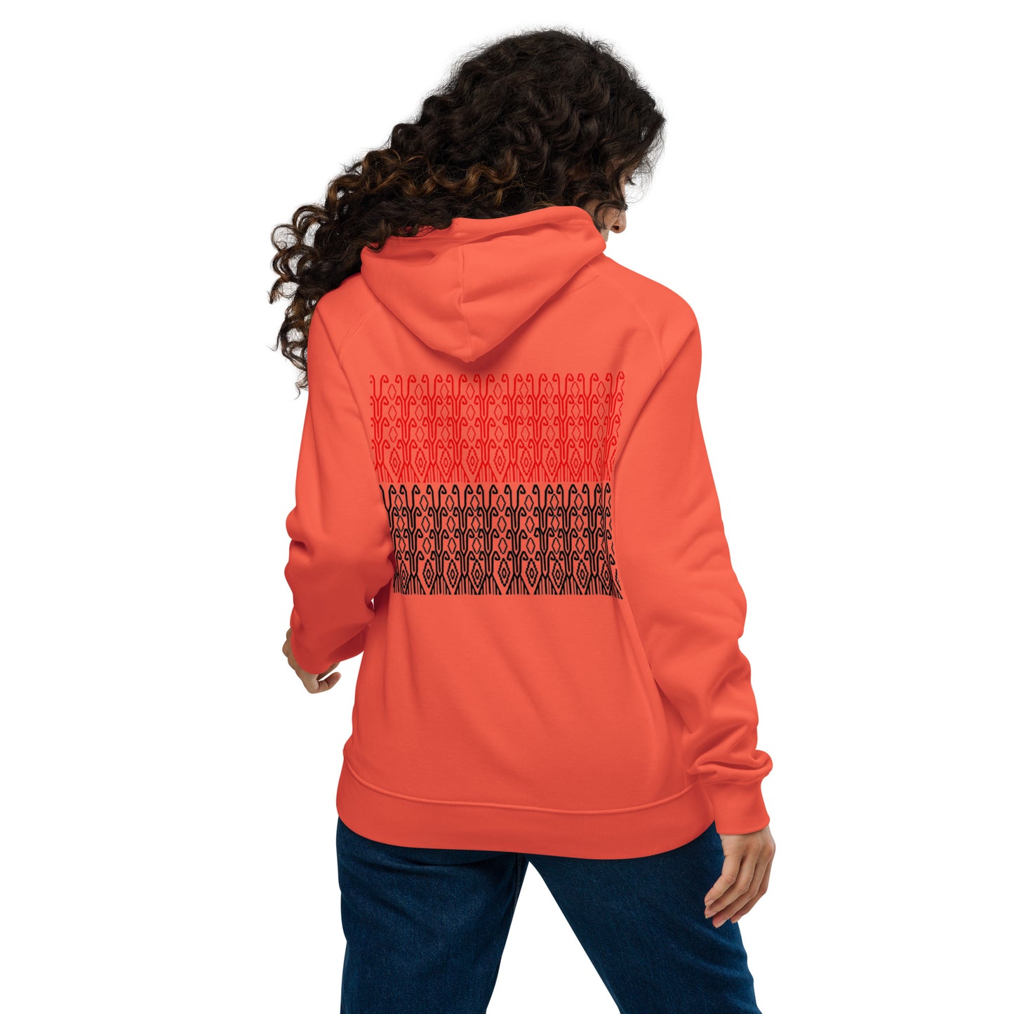 Unisex eco raglan hoodie