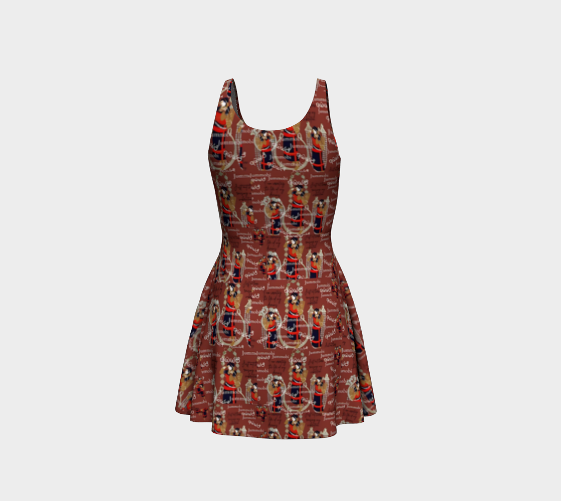 Jummobi mini flare dress