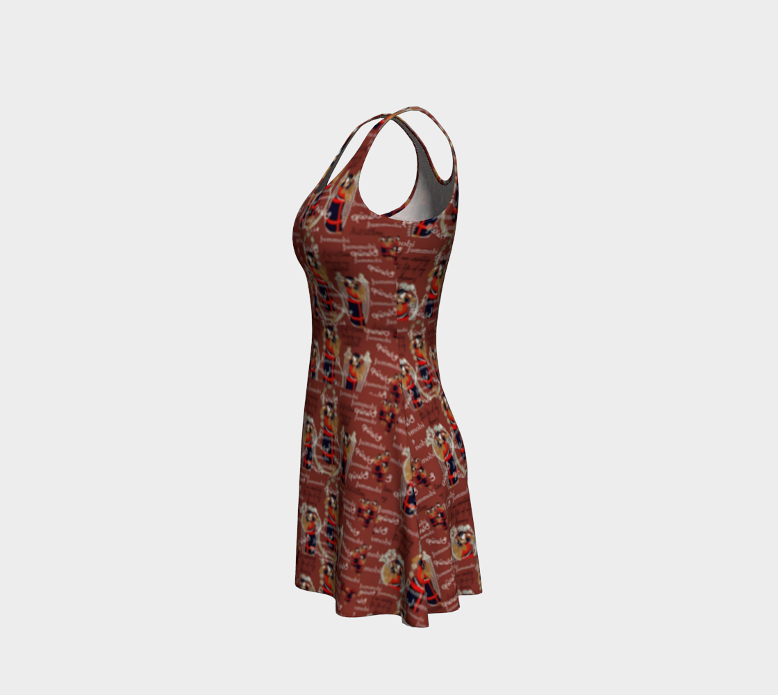 Jummobi mini flare dress