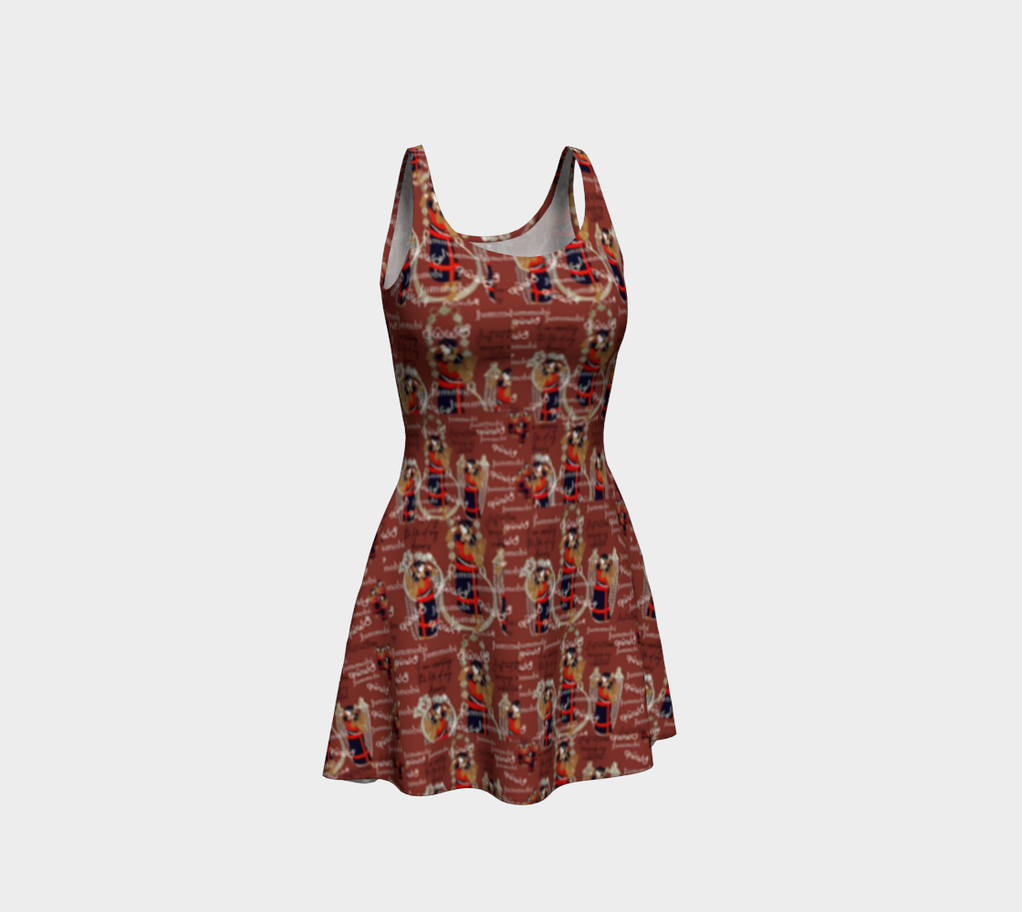 Jummobi mini flare dress