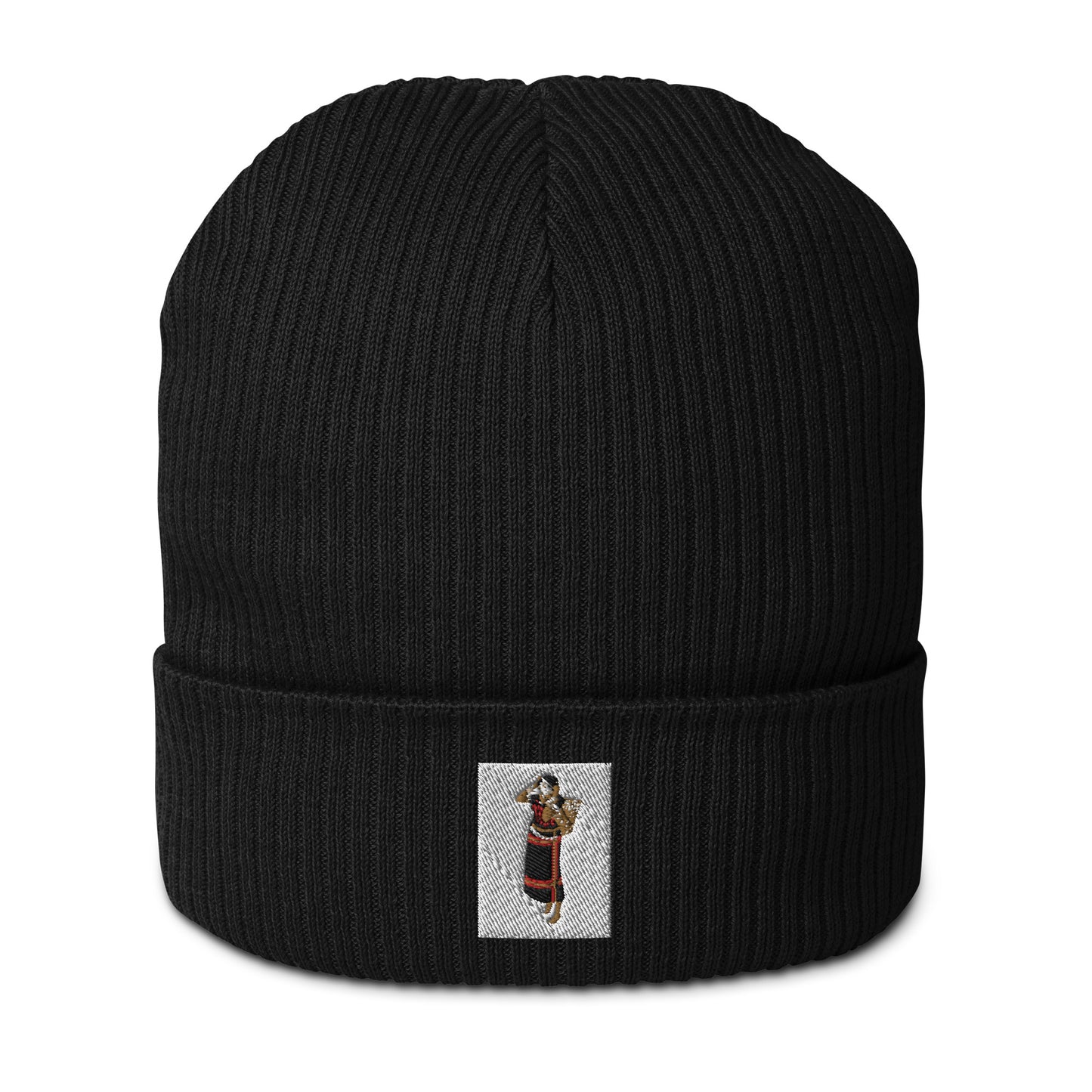 Organic ribbed beanie