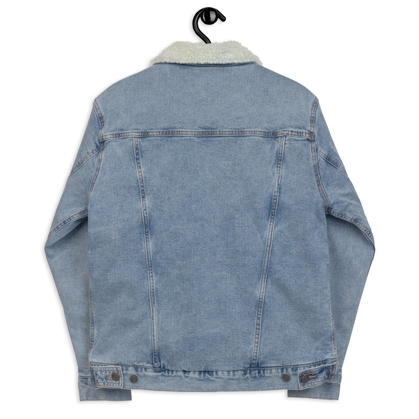 Unisex denim sherpa jacket